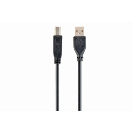 Kabel drukarkowy Gembird USB 2.0 AM-BM 1.8m czarny