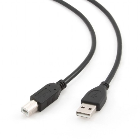 Kabel drukarkowy Gembird USB 2.0 AM-BM 1.8m czarny